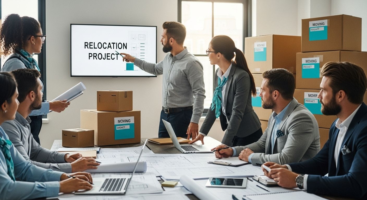 relocation project management teamwork