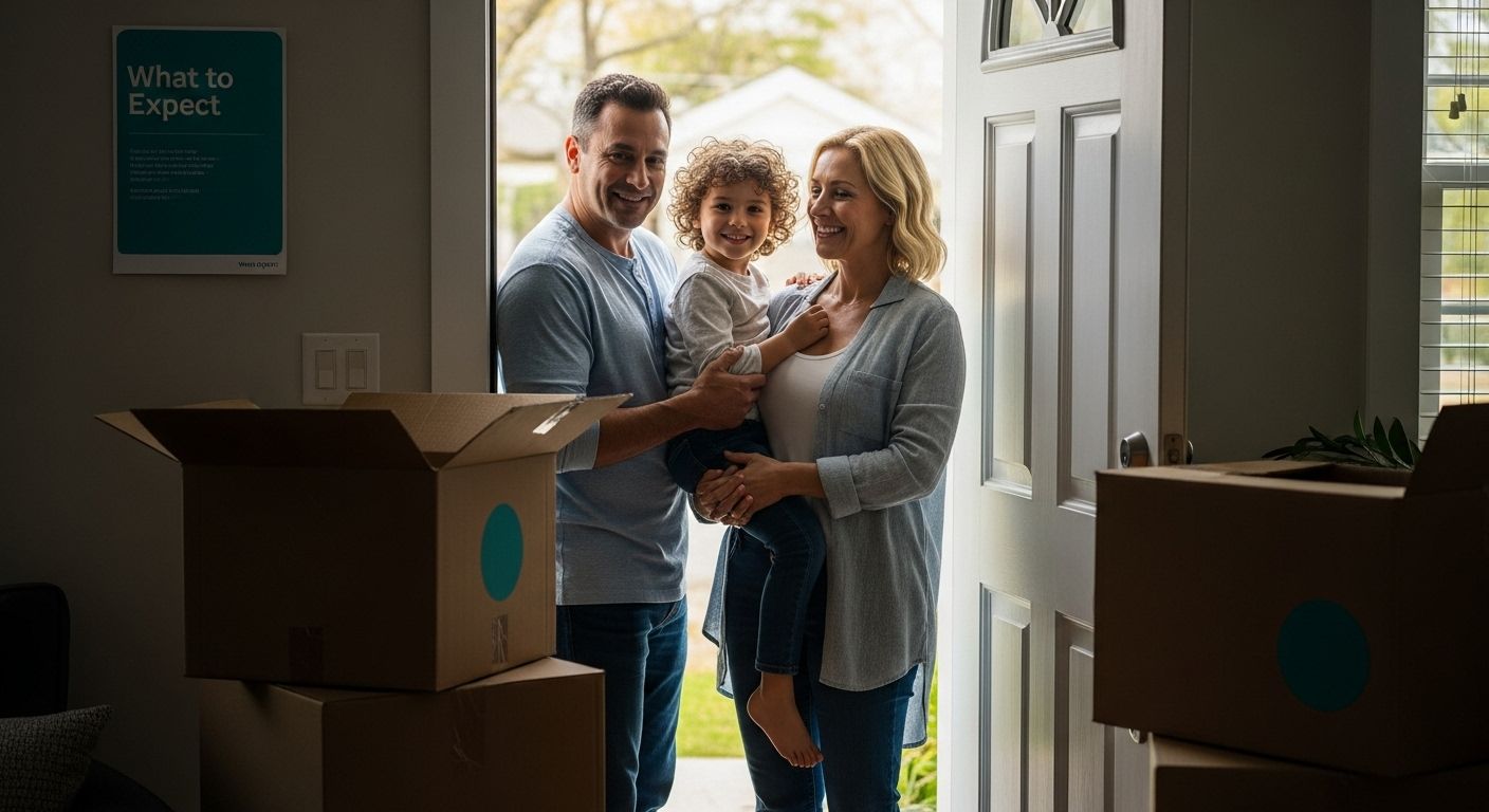 moving day family home