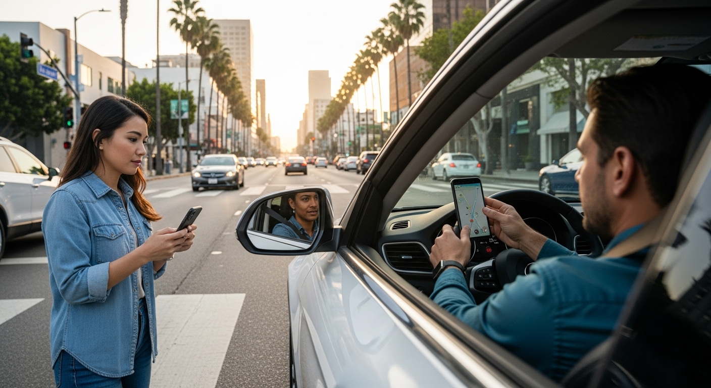 Los Angeles driving, traffic tips, urban road safety