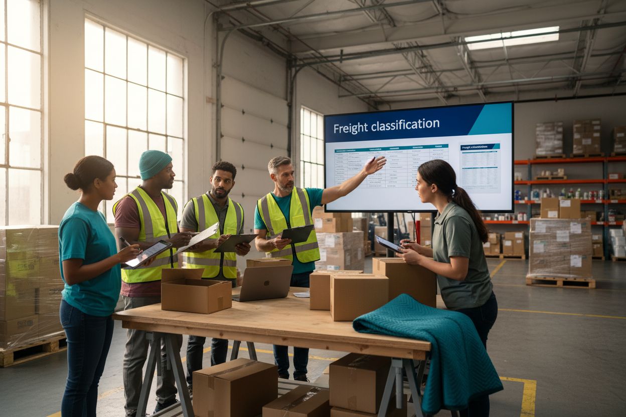 freight classification guide movers