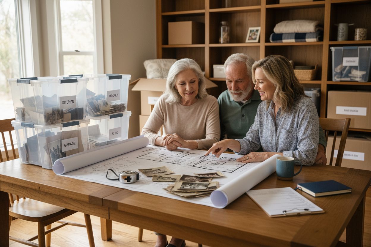 senior downsizing planning