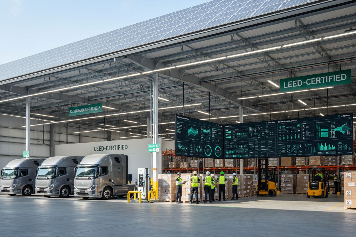 green supply chain warehouse