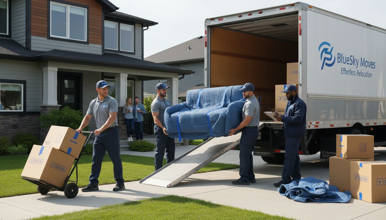 professional movers team